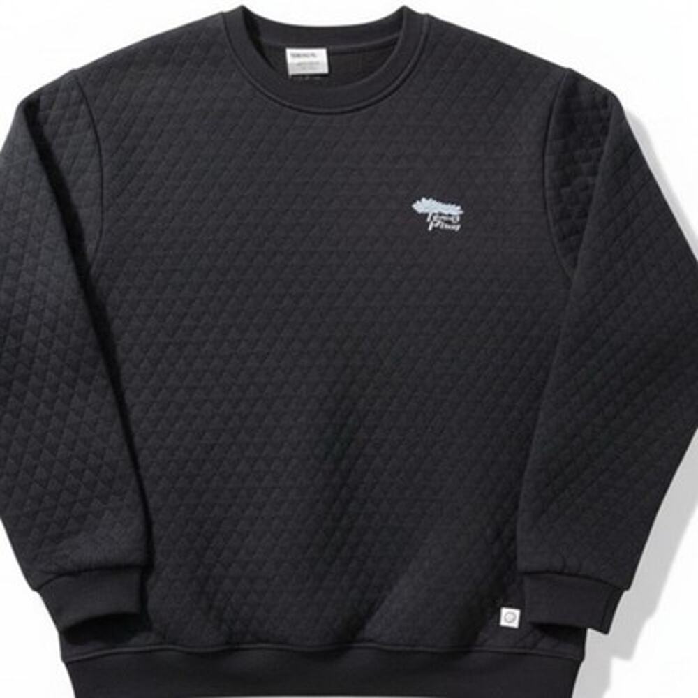 Marine Layer Sweatshirt Mens XL Grey Corbet Quilted Torrey Pines Golf Club Logo
